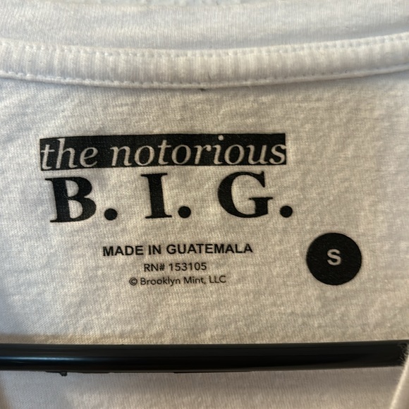 The Notorious B.I.G graphic crop top size small - Picture 3 of 5